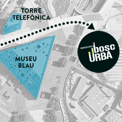 mapa bosc urbà