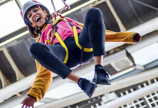 circuit esportiu al bosc urbà