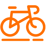 parking de bicicletes al bosc utbà